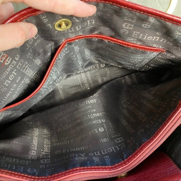 SOLD Etienne Aigner Leather Tote - Picture 10 of 10